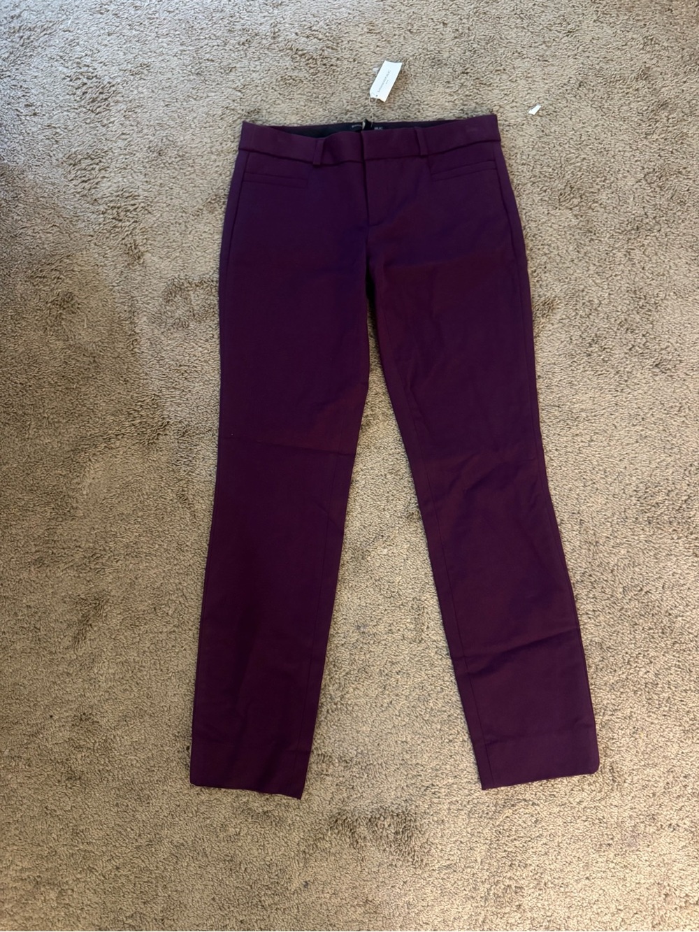 Banana Republic Straight-Leg Jeans in Deep Plum